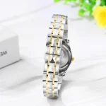 ست ساعت مچی عقربهای زنانه و مردانه پوداگار مدل کوارتز کلاسیک طرح تراش الماسی کد P10