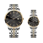 ست ساعت مچی عقربه ای زنانه و مردانه سوئیس آرت مدل 93837373