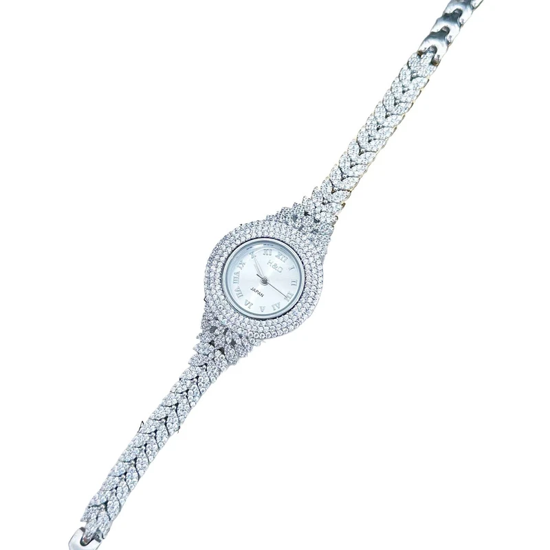 ساعت مچی عقربه ای نقره زنانه مدل پروانه کد RZZDR-31