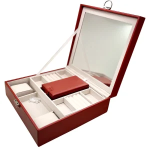 جعبه جواهرات مدل Leather کد 13-500