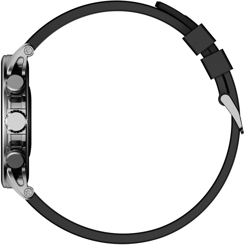 ساعت هوشمند ورزشی و روزمره گلوریمی مدل M2 MAX LTD سایز قاب 47 میلی‌متر، دارای بند سیلیکون، سازگار با سیستم عامل اندروید و iOS، دارای سنسورهای شمارنده ضربان قلب، سنجش اکسیژن خون و سنجش کیفیت خواب، گام‌شمار، دارای قابلیت‌های کنترل موسیقی (Music Player)