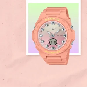 ساعت مچی عقربه‌ای زنانه کاسیو مدل BGA-320-4A1DR