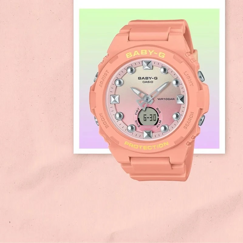 ساعت مچی عقربه‌ای زنانه کاسیو مدل BGA-320-4A1DR