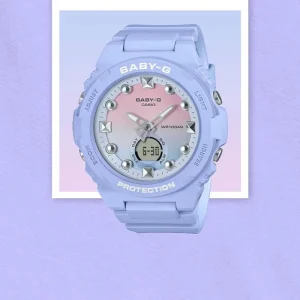 ساعت مچی عقربه‌ای زنانه کاسیو مدل BGA-320-2A1DR