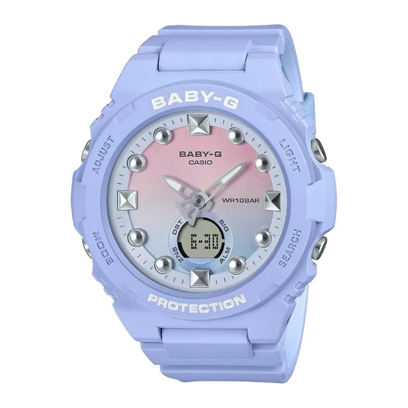 ساعت مچی عقربه‌ای زنانه کاسیو مدل BGA-320-2A1DR