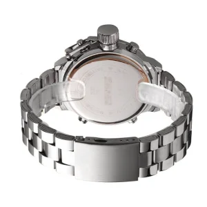 ست ساعت مچی دیجیتال و دستبند مردانه اسکمی مدل 1515SI