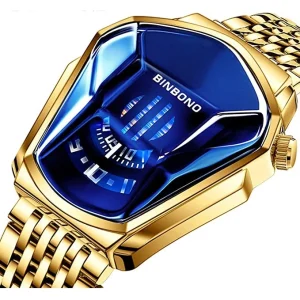 ساعت مچی دیجیتال بین بوند مدل Fashion Sportscar mirror shape