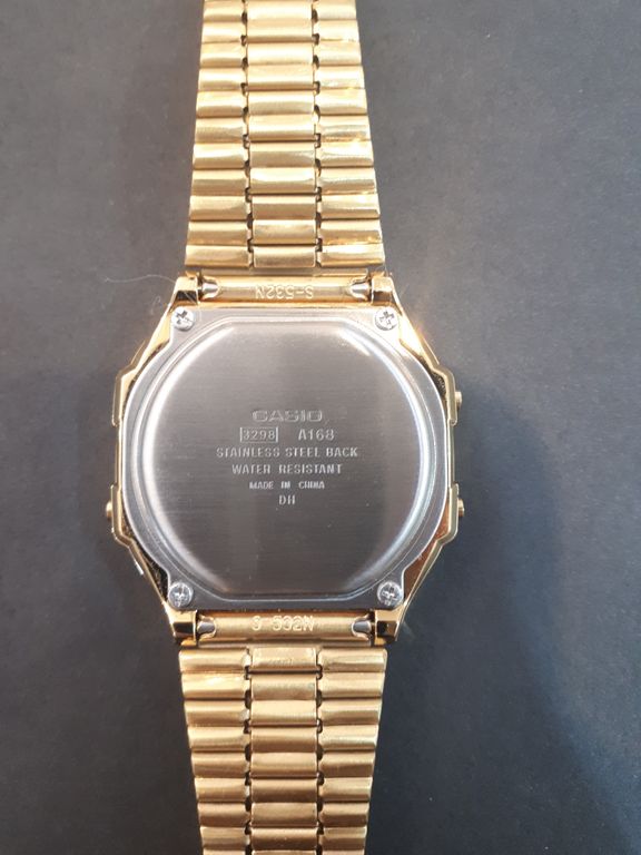 ساعت مچی دیجیتالی کاسیو مدل A168WG-9WDF